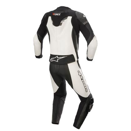 Imagem de Macacão Alpinestars GP Force Chaser 2PC Preto Branco