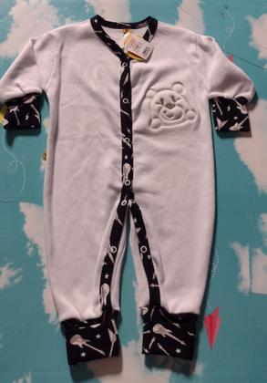 Imagem de Macacão bebê cotton liso Tam único fem e masc