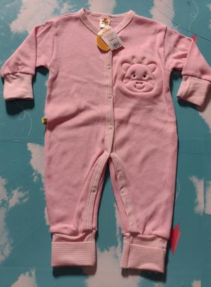 Imagem de Macacão bebê cotton liso Tam único fem e masc