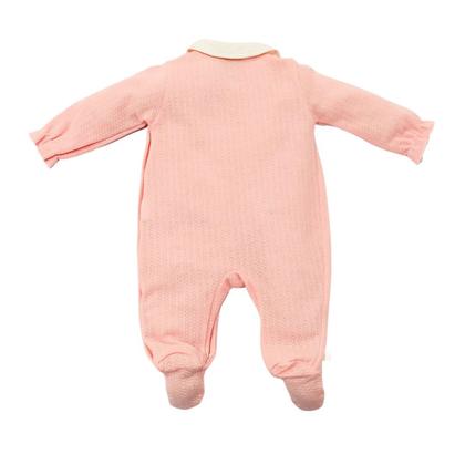 Imagem de Macacão Bebê Menina Com Rosas Bordadas