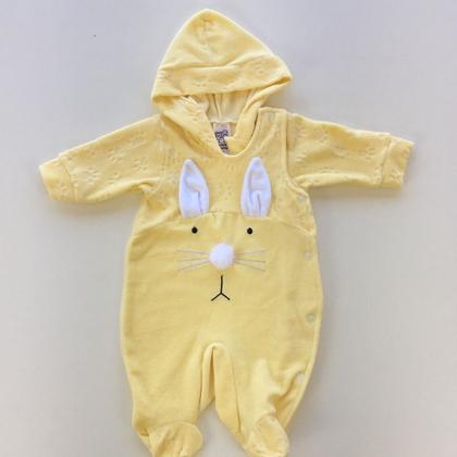 Imagem de Macacão bebe menina de coelhinha