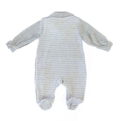 Imagem de Macacão Bebê Menina Ursinho com Lacinho em Plush 