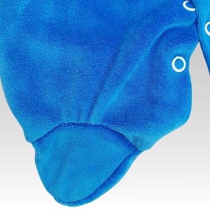 Imagem de Macacão Bebê Menino Manga Longa Plush Com Pé Confortável Kadic 03