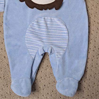 Imagem de Macacão Bebê Menino Plush Jardineira Adventure Explorer