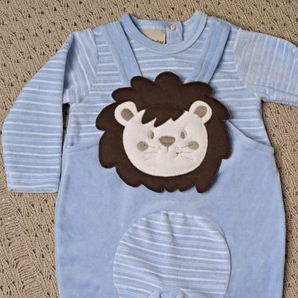 Imagem de Macacão Bebê Menino Plush Jardineira Adventure Explorer