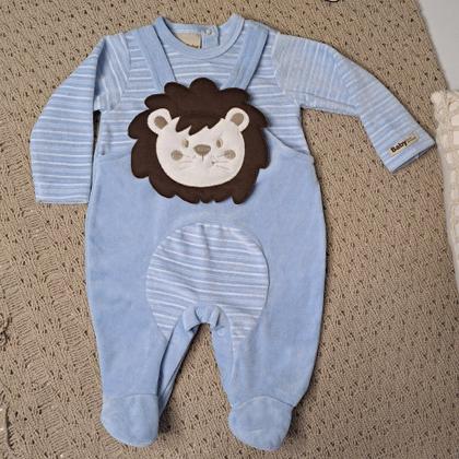 Imagem de Macacão Bebê Menino Plush Jardineira Adventure Explorer