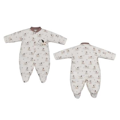 Imagem de Macacão Bebê Menino Suedine Doguinhos Day by Day Upi Uli