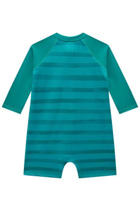 Imagem de Macacão Bebê Menino Verde Proteção UV 50+ Floresta Luc.boo