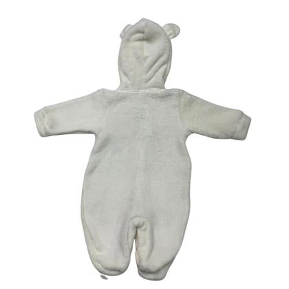 Imagem de Macacao bebe ursinho com touca