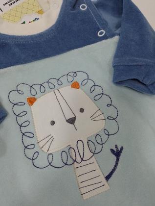 Imagem de Macacão Bordado Plush Bebê Menino Chuquinha Inverno 2875