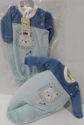 Imagem de Macacão Bordado Plush Bebê Menino Chuquinha Inverno 2875