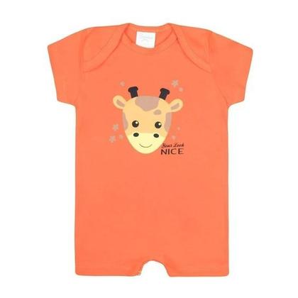 Imagem de Macacão Cores e Estampas de Menina Kit com 6 Itens 