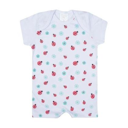 Imagem de Macacão Cores e Estampas de Menina Kit com 6 Itens 