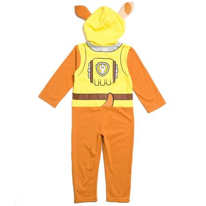 Imagem de Macacão Cosplay Paw Patrol Rubble Toddler 5T com zíper