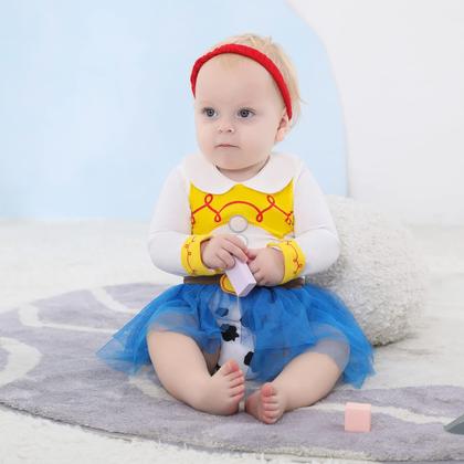 Imagem de Macacão Daisy Baby Girls Cowgirls Princess 6-9M