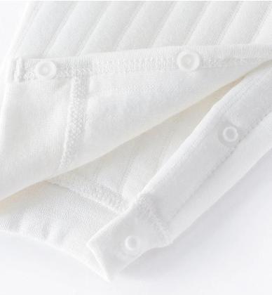 Imagem de Macacão de Algodão 100% para Bebê Recém-Nascido - Manga Comprida e Unissex