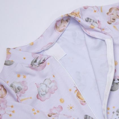 Imagem de Macacão de Cotton para Bebê com Zíper 100 Poliéster Antialérgico