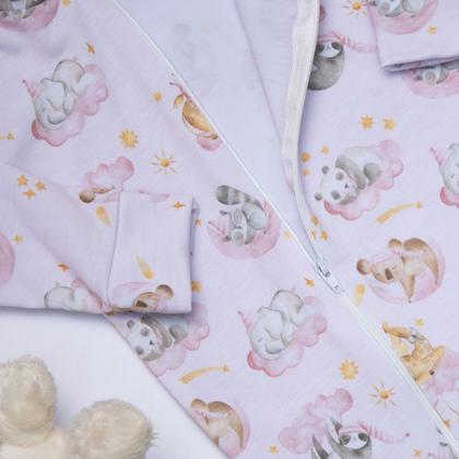 Imagem de Macacão de Cotton para Bebê com Zíper 100 Poliéster Antialérgico