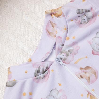 Imagem de Macacão de Cotton para Bebê com Zíper 100 Poliéster Antialérgico