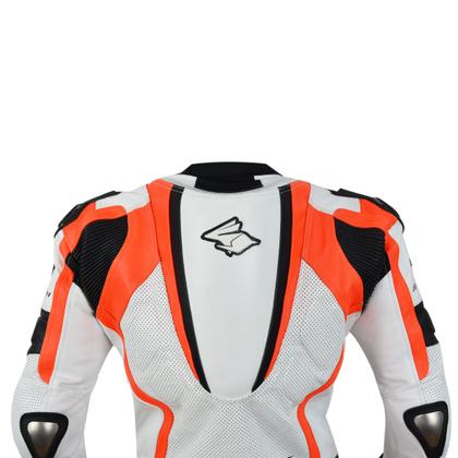 Imagem de Macacão de Couro Motociclista ENERGY - Racing Rabbit