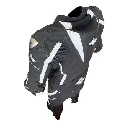 Imagem de Macacão de Couro Motociclista VORTEX Racing Rabbit