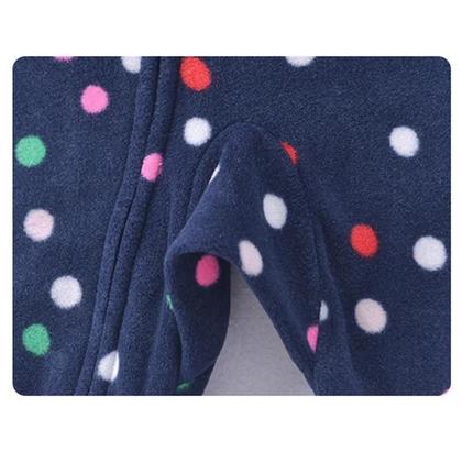 Imagem de Macacão de Lã Unissex para Bebê - Pijama com Zíper para Primavera/Outono