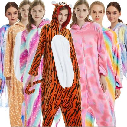 Imagem de Macacão de pijama Kigurumi Stitch azul, cosplay, flanela de pelúcia