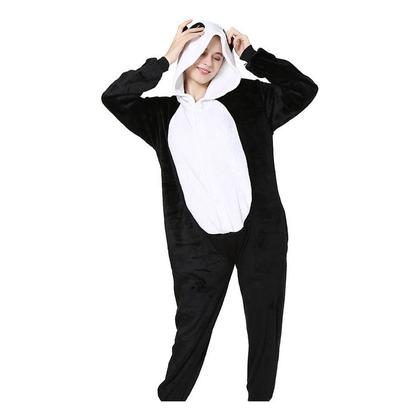 Imagem de Macacão de pijama Kigurumi Stitch Cosplay Plush para adultos