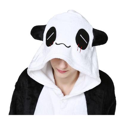 Imagem de Macacão de pijama Kigurumi Stitch Cosplay Plush para adultos