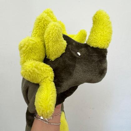 Imagem de Macacão Divertido de Bichinhos Masculino Dinossauro Pelúcia Antialérgica Upi Uli 1349