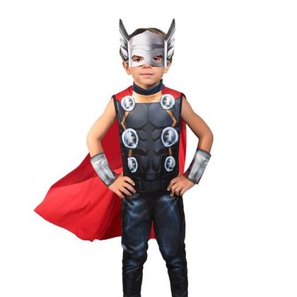 Imagem de Macacão Fantasia Regata Thor Vingadores Avengers Tam G
