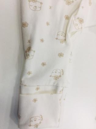 Imagem de Macacão Feminino Bebê com Zíper frontal  algodão Tamanho P 