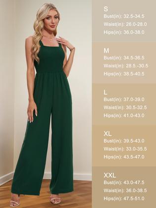 Imagem de Macacão feminino casual solto Prettyleaf verde GG