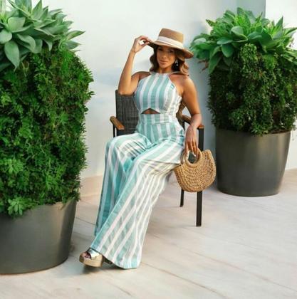 Imagem de Macacão feminino longo elegante