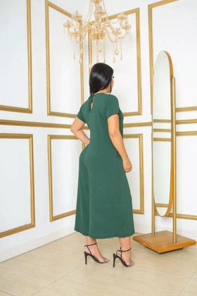 Macacão Feminino Pantacourt Plus Size Soltinho Moda Verão Saruel