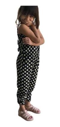 Imagem de Macacão Infantil Malha Fria Coleção Primavera Verão - Bolinhas R15