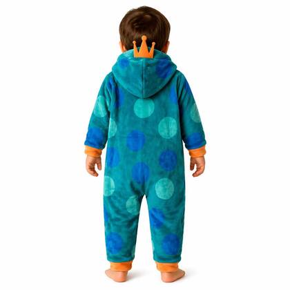 Imagem de Macacão Infantil Menino Tiptop Fleece Sapo Verde - 30120