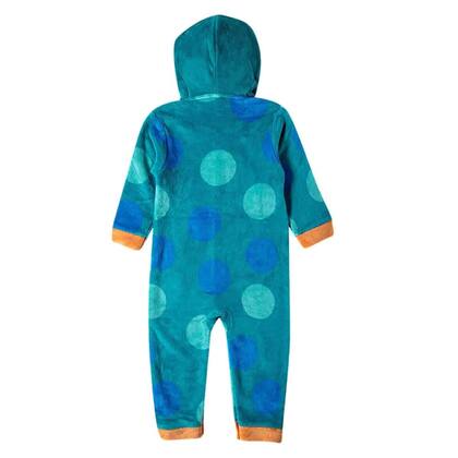 Imagem de Macacão Infantil Menino Tiptop Fleece Sapo Verde - 30120