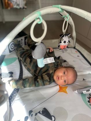 Imagem de Macacão Inverno Soft com zíper e  pezinho Bebê 3 a 12 meses