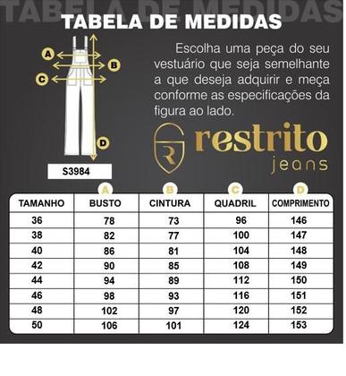 Imagem de Macacão Jeans Pantalona Manga Bufante Sem Elastano