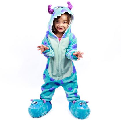 Imagem de Macacão Kigurumi Infantil Sullivan Tamanho 9-10 Anos