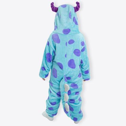 Imagem de Macacão Kigurumi Infantil Sullivan Tamanho 9-10 Anos