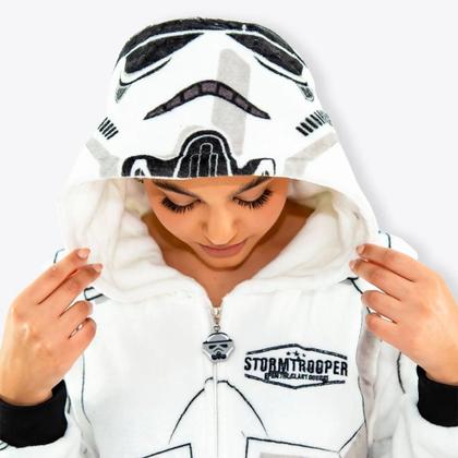 Imagem de Macacão Kigurumi Stormtrooper Star Wars Tam M 10071766