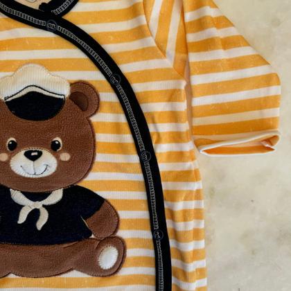 Imagem de Macacão Longo Bebê Em Malha Algodão Upi Uli 2030