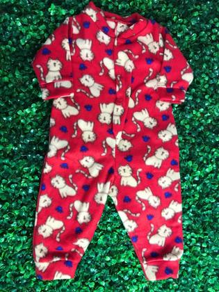 Imagem de Macacão Longo Infantil Femenino Soft Estampas Variadas