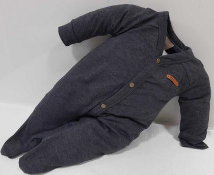 Imagem de Macacão Longo Malha Bebê Menino Enxoval Katita Kids Cód 2467