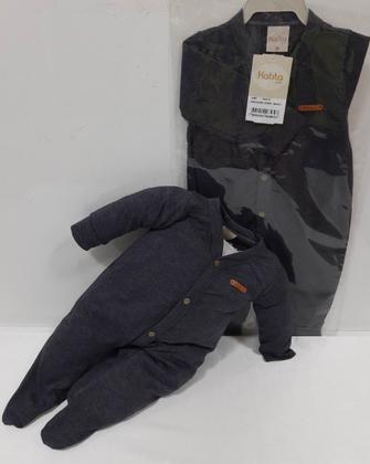 Imagem de Macacão Longo Malha Bebê Menino Enxoval Katita Kids Cód 2467