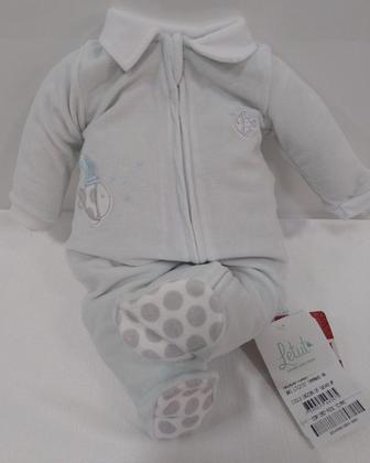 Imagem de Macacão Longo Plush Bordado Bebê Menino Letut Paraiso 12737