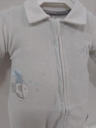 Imagem de Macacão Longo Plush Bordado Bebê Menino Letut Paraiso 12737