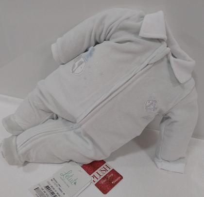 Imagem de Macacão Longo Plush Bordado Bebê Menino Letut Paraiso 12737